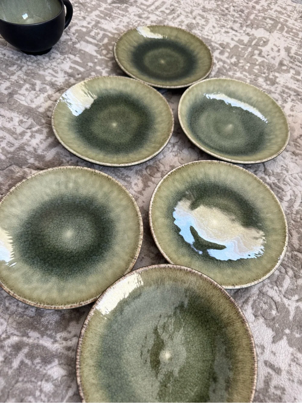 Jars France Tourron Samoa Saucer and Tea Cup Set Crate & Barrel